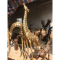 High Quality Brass Giraffe Sculptures with 15 Years Foundry